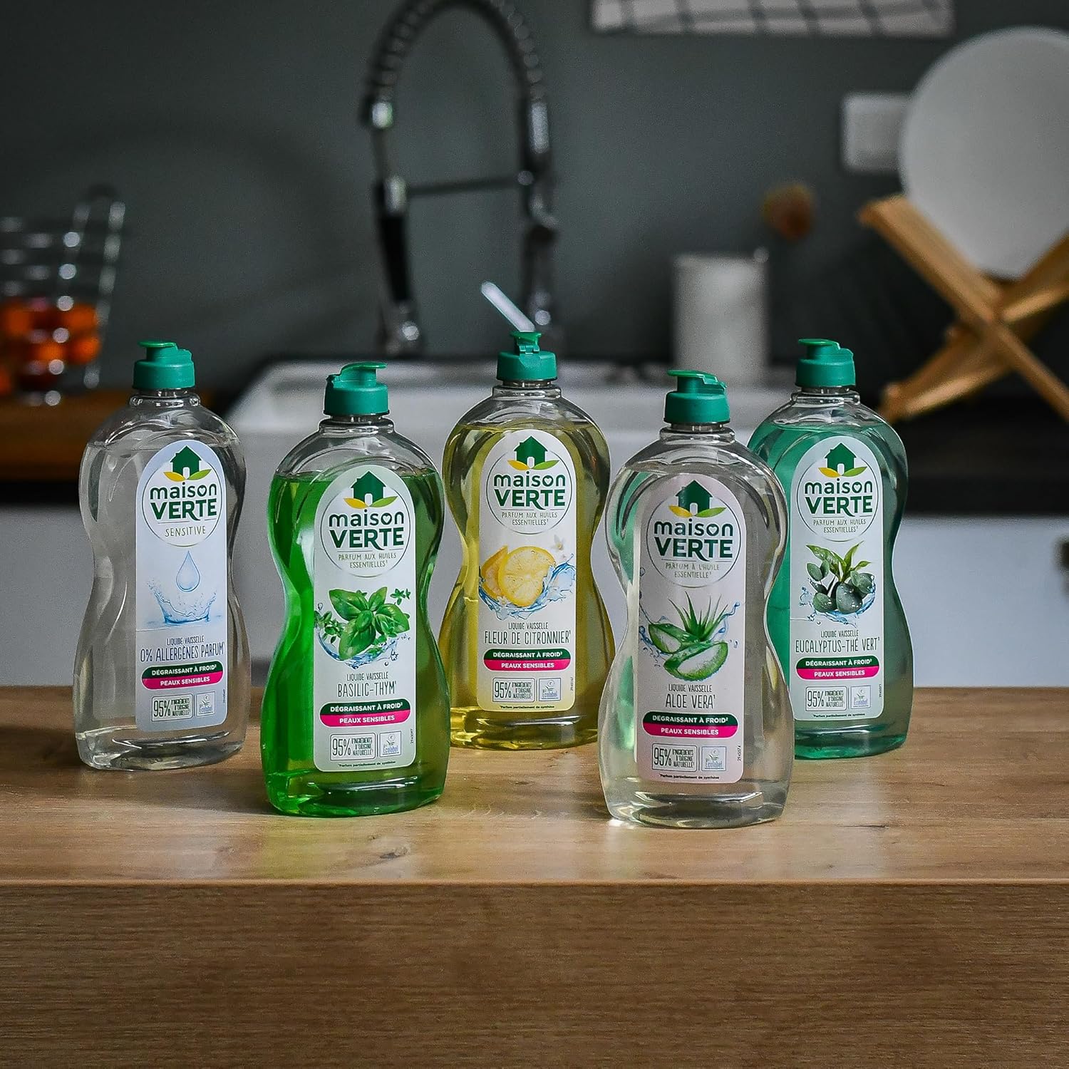 Liquide Vaisselle maison verte - E-menage