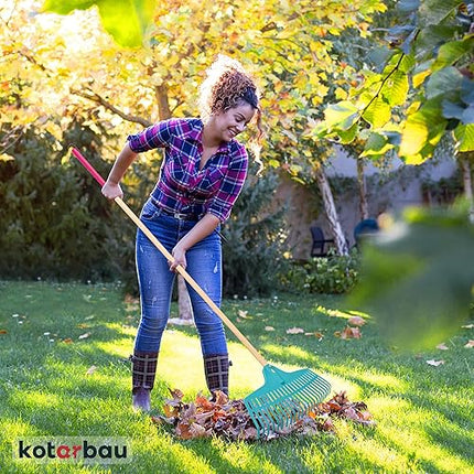 KOTARBAU® - Râteau de jardin en plastique avec 23 dents - E-menage