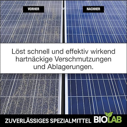 BIOLAB Solar &amp; PV - Concentrated photovoltaic cleaner 1:20 (5 liter container)