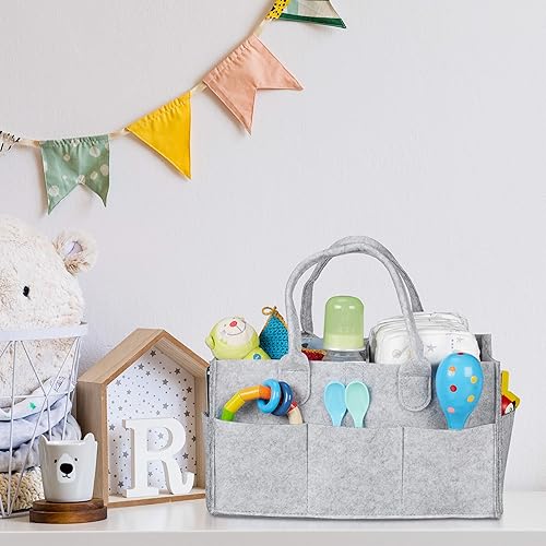 Relaxdays - panier à couches pour bébé - E-menage