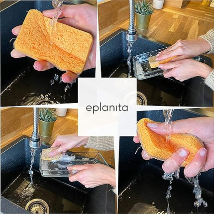 eplanita - Lot de 3 éponges à récurer