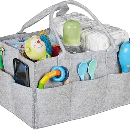 Relaxdays - panier à couches pour bébé - E-menage