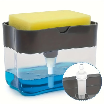 Distributeur de détergent en plastique ABS transparent (1/2/3 unités) - E-menage