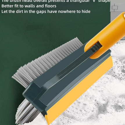 Brosse de nettoyage 3 en 1 pour salle de bain