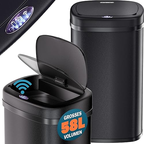 monzana® - 58l smart kitchen bin