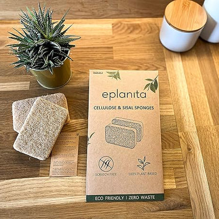 eplanita - Lot de 3 éponges à récurer