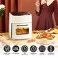 Large 15L Digital Air Fryer – Oil-Free Multi-Function Electric Oven with Touch Screen &amp; Visible Window