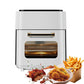 Large 15L Digital Air Fryer – Oil-Free Multi-Function Electric Oven with Touch Screen &amp; Visible Window