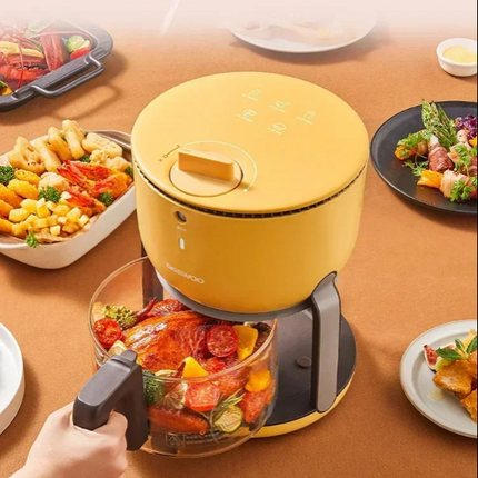 Améliorez votre expérience culinaire avec la friteuse à air chaud 220 V : intelligente, multifonctionnelle et pratique.