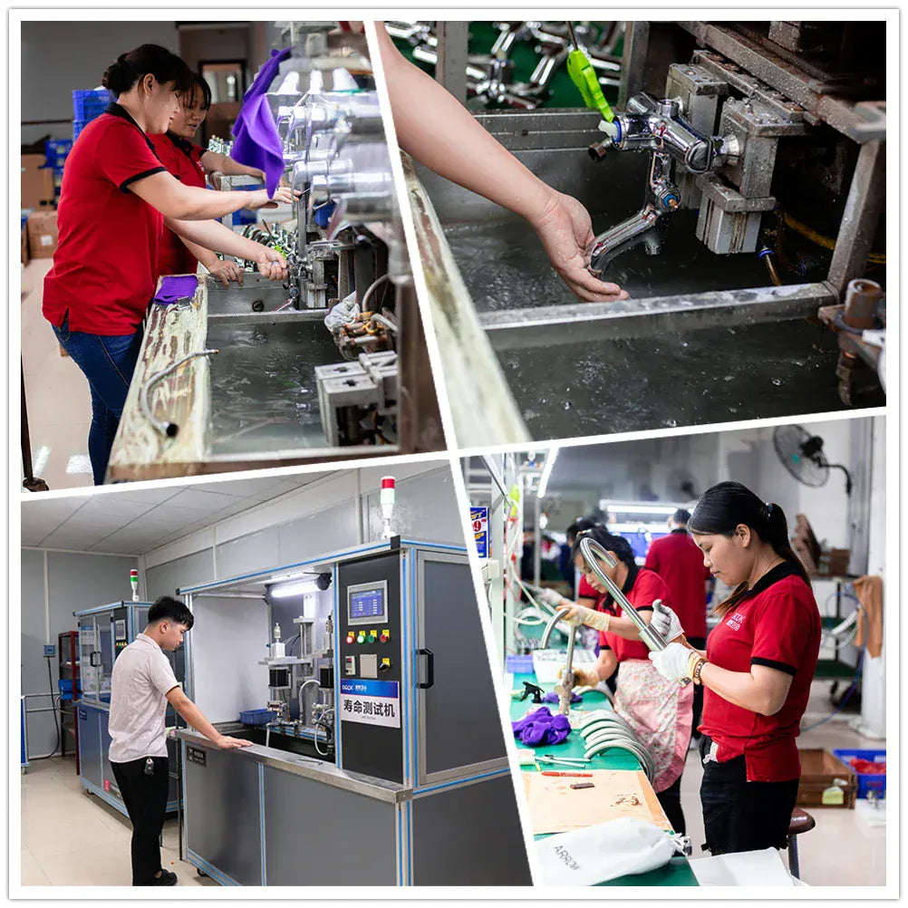 Basin Sink Bathroom Faucet Deck Mounted Hot Cold Water Basin Mixer Taps Matte Black Lavatory Sink Tap Crane（hose not  include）