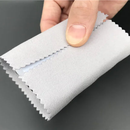 Lucullan – Lot de 20 Chiffons en Microfibre Suédée 10x15 cm pour Revêtement Nano Céramique Auto