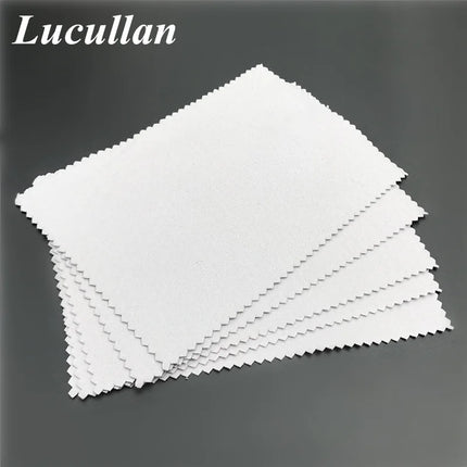 Lucullan – Lot de 20 Chiffons en Microfibre Suédée 10x15 cm pour Revêtement Nano Céramique Auto