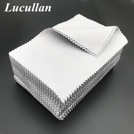 Lucullan – Lot de 20 Chiffons en Microfibre Suédée 10x15 cm pour Revêtement Nano Céramique Auto