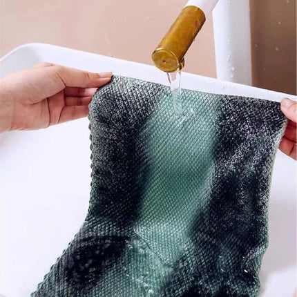 Lot de 5 lavettes en microfibre super absorbantes pour le nettoyage des vitres et de la cuisine