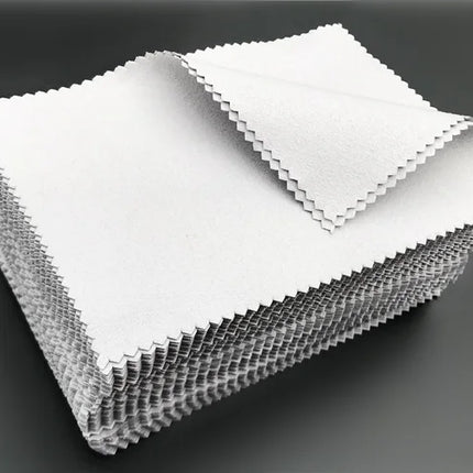 Lucullan – Lot de 20 Chiffons en Microfibre Suédée 10x15 cm pour Revêtement Nano Céramique Auto