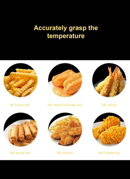 Electric Fryer 10L 2500W Industrial Deep Fryer Stainless Steel for French Fries Chicken chop Deep Fryer Commercial Fry Pan