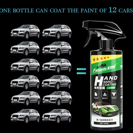 Spray céramique pour voiture, produit d'étanchéité, agent de polissage - E-menage