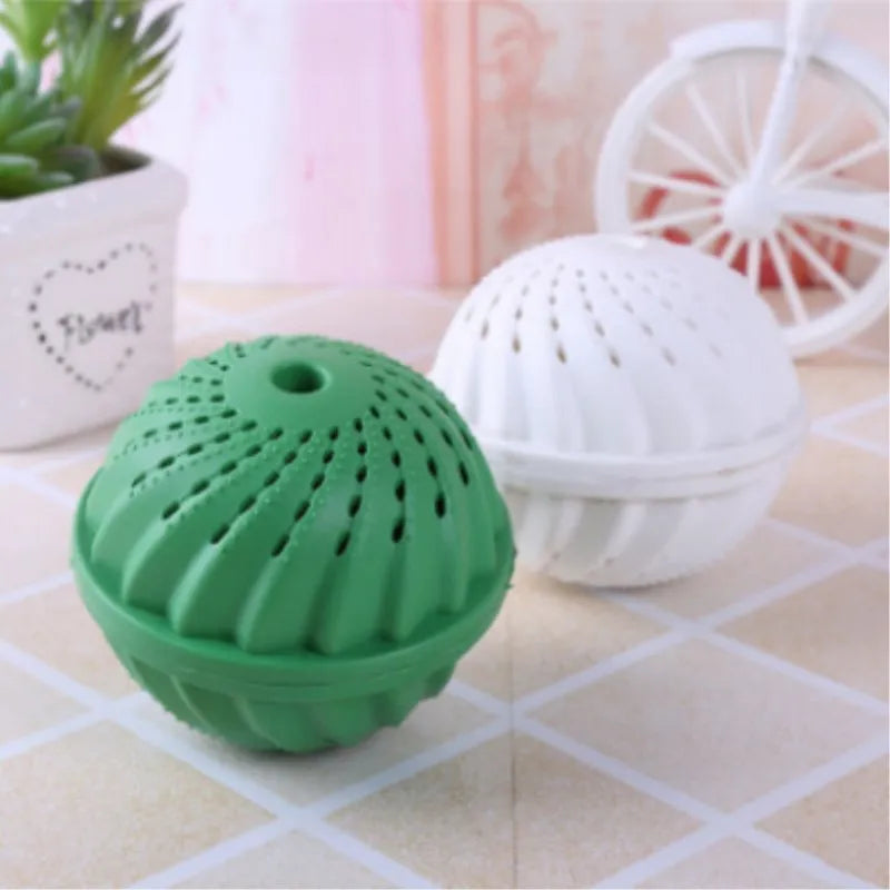New Super Decontamination Laundry Ball Eco-Friendly Green Laundry Ball Anion Molecules Cleaning Magic Wash Washing - E-menage