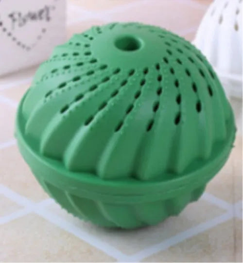 New Super Decontamination Laundry Ball Eco-Friendly Green Laundry Ball Anion Molecules Cleaning Magic Wash Washing - E-menage