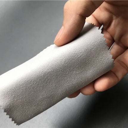 Lucullan – Lot de 20 Chiffons en Microfibre Suédée 10x15 cm pour Revêtement Nano Céramique Auto