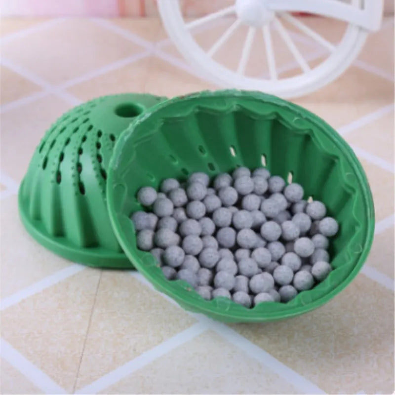 New Super Decontamination Laundry Ball Eco-Friendly Green Laundry Ball Anion Molecules Cleaning Magic Wash Washing - E-menage