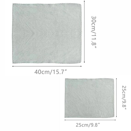 Lot de 5 lavettes en microfibre super absorbantes pour le nettoyage des vitres et de la cuisine