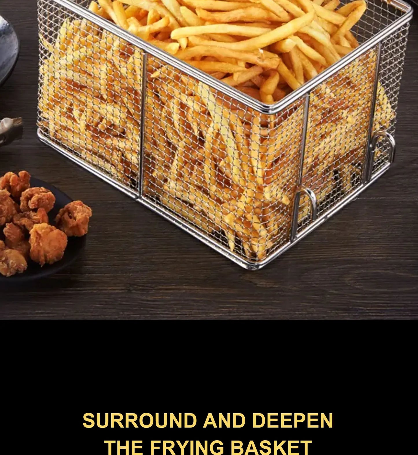 Electric Fryer 10L 2500W Industrial Deep Fryer Stainless Steel for French Fries Chicken chop Deep Fryer Commercial Fry Pan