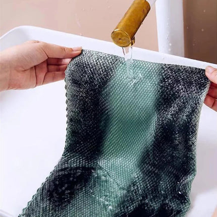 Lot de 5 lavettes en microfibre super absorbantes pour le nettoyage des vitres et de la cuisine