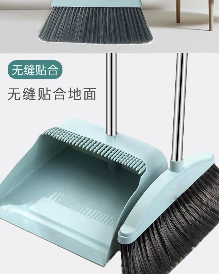 Broom and Scoop Set Folding Dustpan High-end Bathroom Water Wiper To Sweep Magic Brush Garbage Squeegee Home Cleaning Products