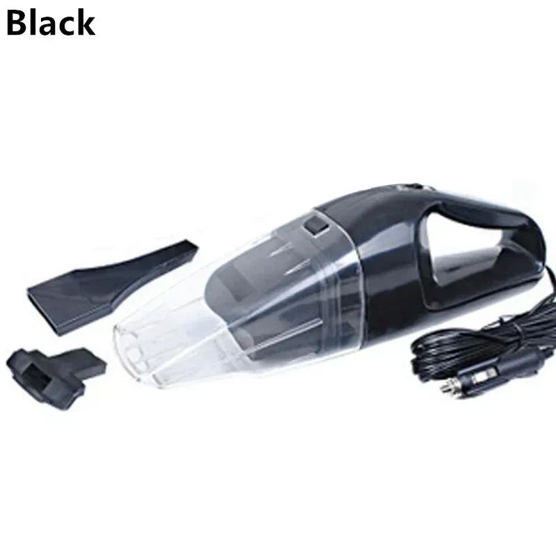 12V Car Vacuum Cleaner Portable 100W Handheld Portable Car Mounted Vacuum Cleaner Super SuctionWet AndDryDualUseCar Home Cleaner