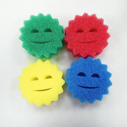 Éponge Smiley , usage multiple - E-menage
