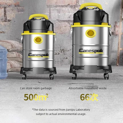 Aspirateur industriel eau et poussière 3300 W, 3 en 1, aspiration puissante, idéal pour la maison, le garage ou l'atelier.