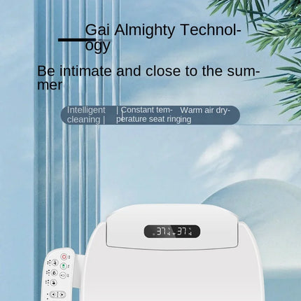 Stérilisation intelligente du couvercle de toilette, universelle, siège entièrement automatique, température constante, nettoyage par chauffage, séchage à air chaud