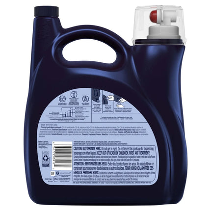 Liquid Laundry Detergent HE Compatible 154 fl oz Color Protection Fresh Clean Scent Fights Fading Pilling 107 Loads All Machines
