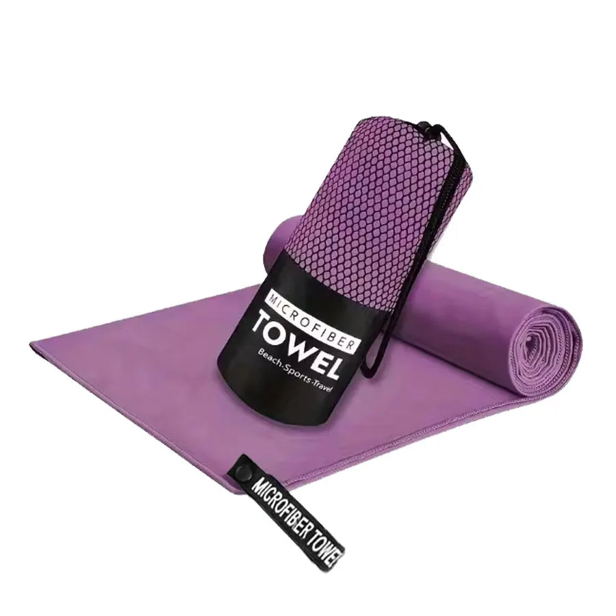1-pc Microfiber Travel Towel, Quick Dry Towel Super Absorbent Compact Lightweight l for Beach, Gym, Pool, Bath, Yoga, Camping
