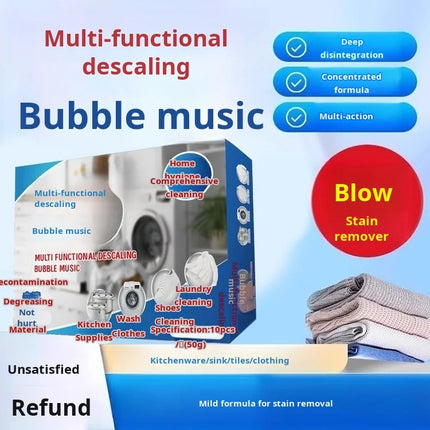 Détartrant multi-usages Bubble Fun pour vêtements multiples - E-menage