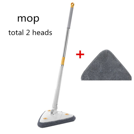 Balai serpillère triangulaire auto-essorant , microfibre