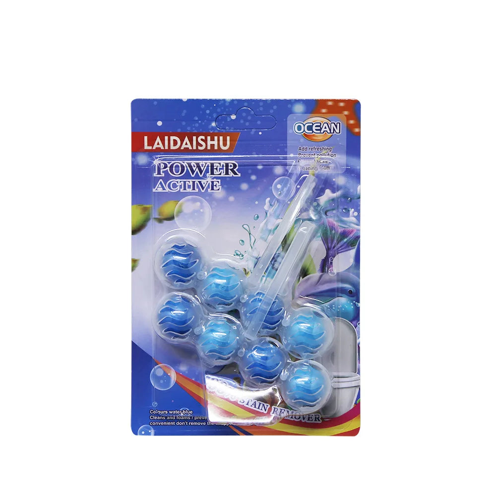 16/12/8//4Pcs Toilet Cleaner Home Fragrance Cleaning Supplies Drain Toilet Hanging Detergent Balls Bathroom WC Perfume Freshener