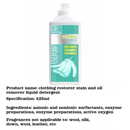 Lessive domestique blanchissante, oxygénée, anti-jaunissement - E-menage