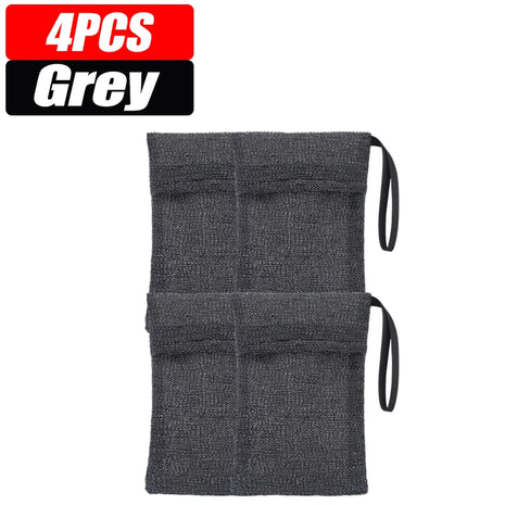 10/1PCS Bath Cleansing Foaming Net Double-layer Thickened Soap Bag Body Exfoliating Scrubber Sponges Bathroom Nylon Soap Pocket