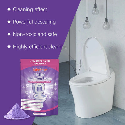 Nettoyant WC Auto-Activant Miracles Poudre Mousse Détartrante Détachant pour Toilettes
