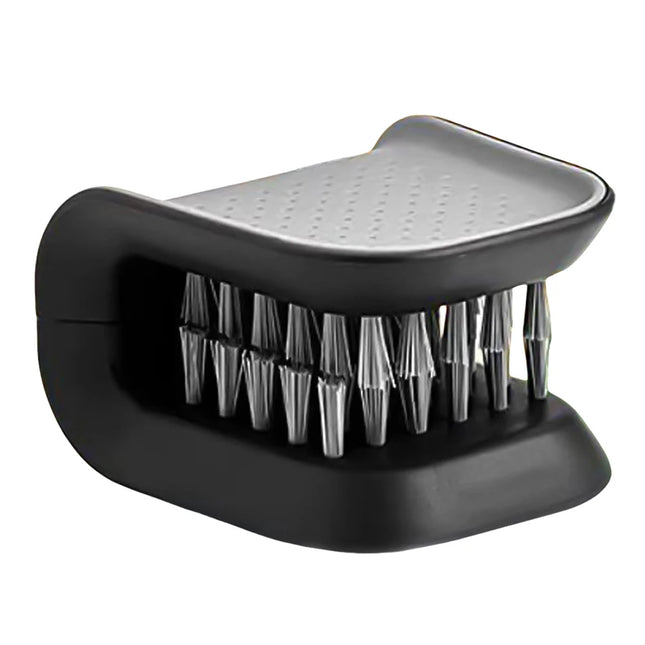 Brosse de nettoyage double face pliable en U