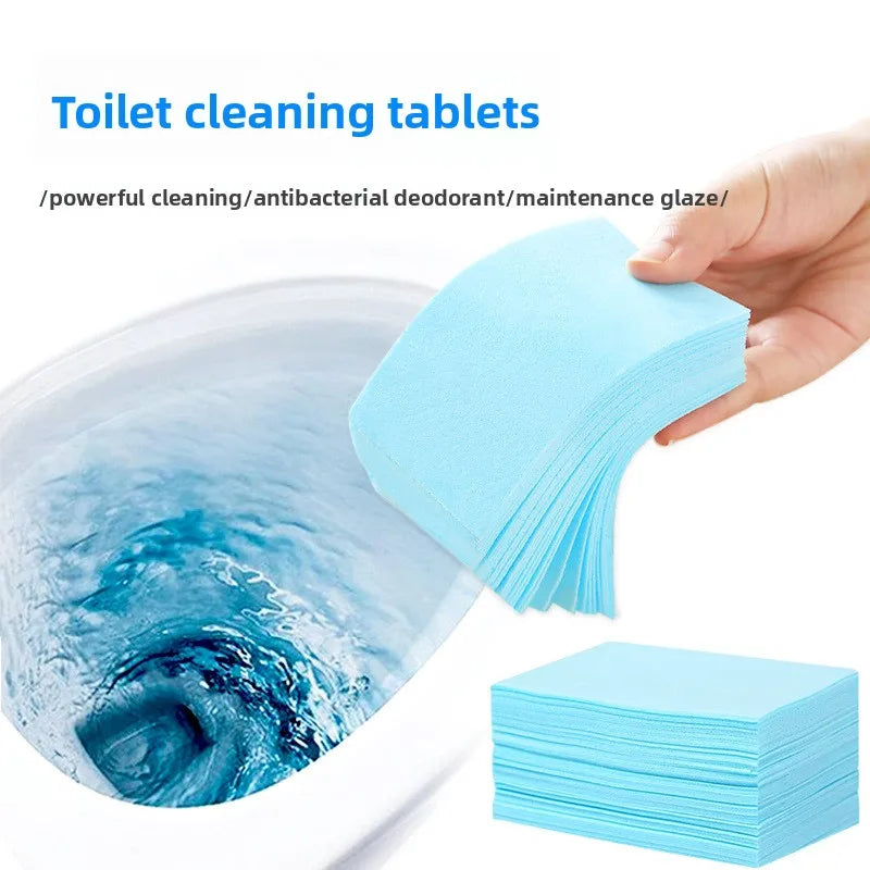 Toilet Cleaning Tablets Bathroom Deodorizer Bowl Cleaner Discs Remove Stains Urine Scale Deodorizing Freshener Household