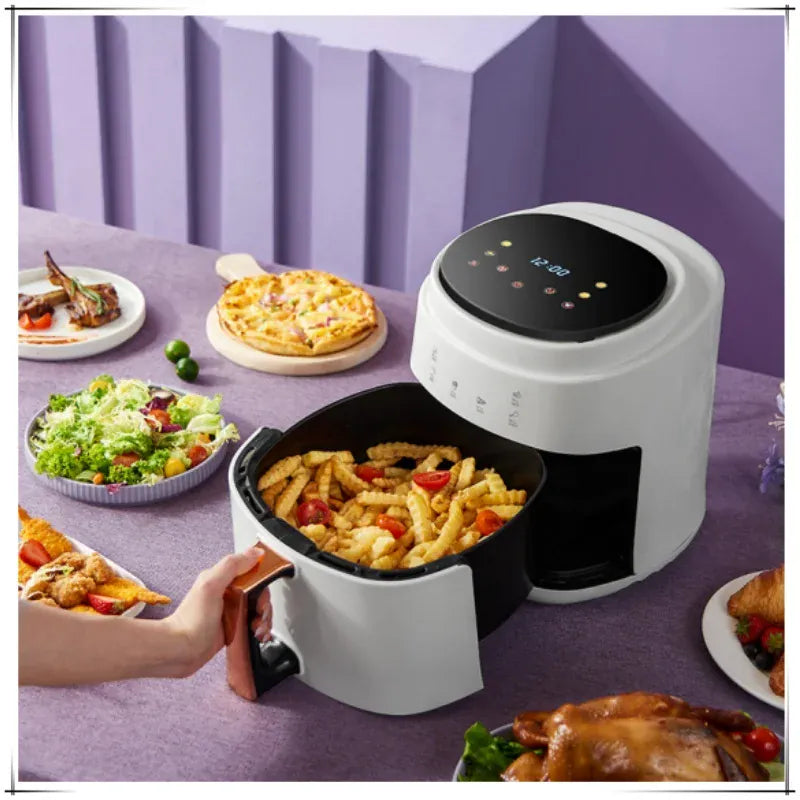 Household air fryer Smart electric fryer French fries machine 6L8L air fryer