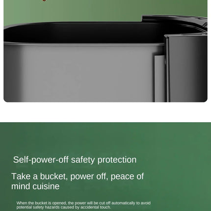 Friteuse à air chaud et four combinés 220 V AUX : multifonctionnels, entièrement automatiques, sans huile, faciles à nettoyer.