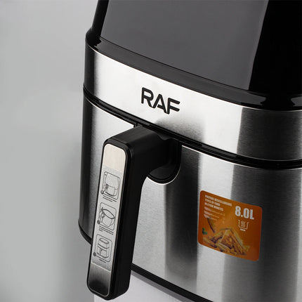 Multifunctional Large Capacity Electric Air Fryerr 8L Hot Air Fryer Ovens Without Oil Air Fryers