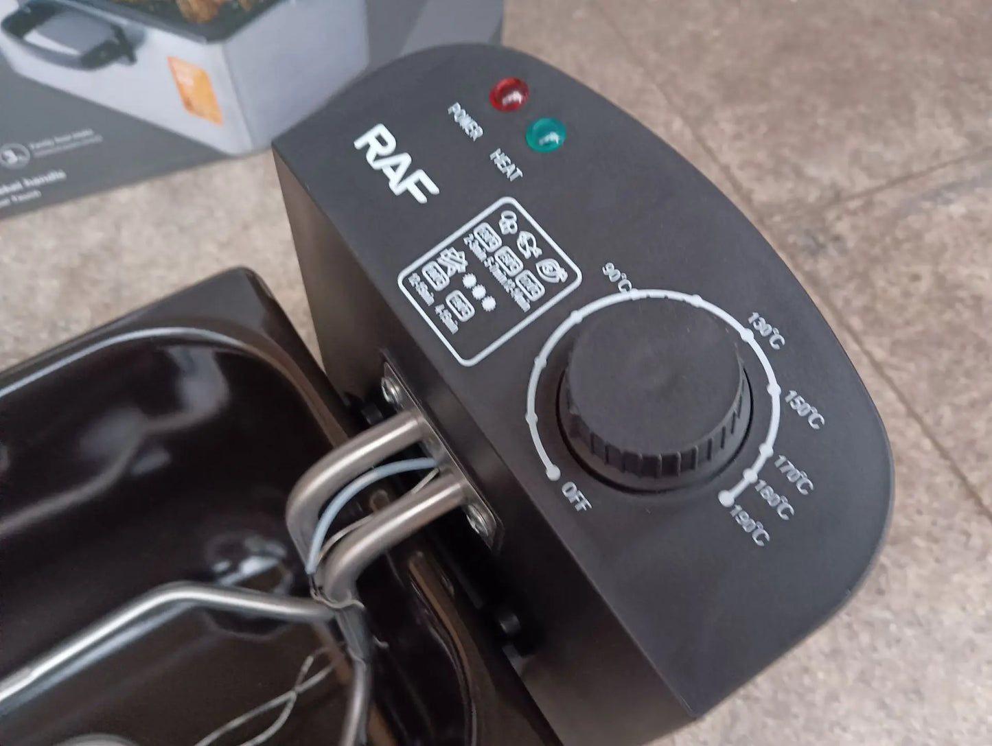 110V220V Electric Deep Fryer 2.5L French Frie Machine Oil Hot Pot Fried Chicken Grill Adjustable Thermostat Oven