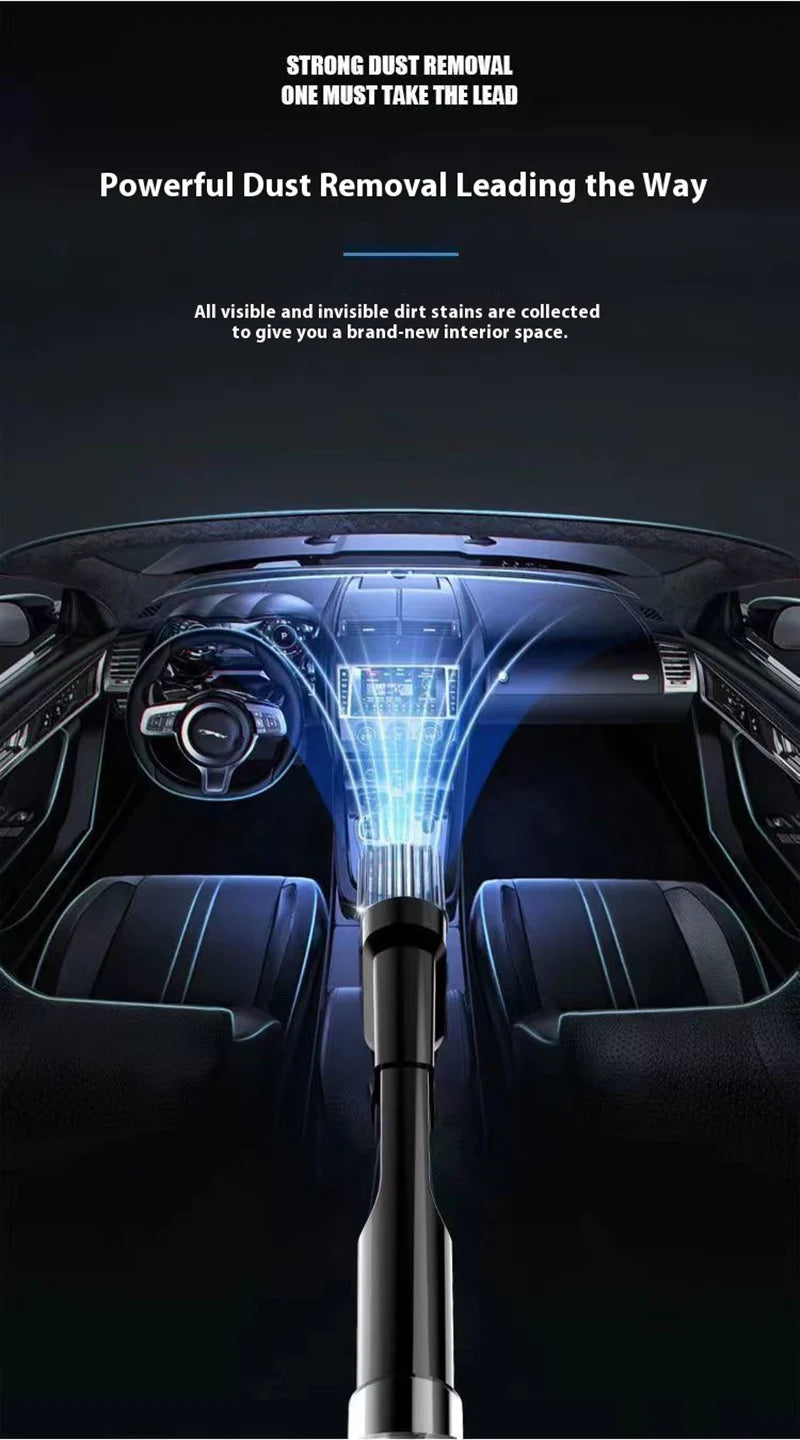 2025 Car Vacuum Cleaner Portable Small VacuumCleaner For Multi Purpose Vehicles Small Household Pump Handheld Car Vacuum Cleaner