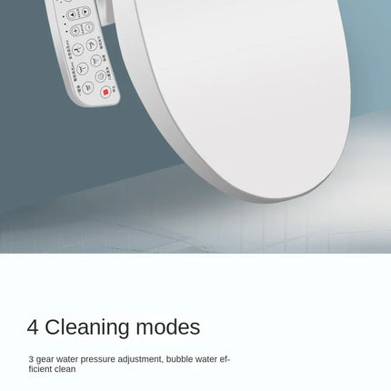 Stérilisation intelligente du couvercle de toilette, universelle, siège entièrement automatique, température constante, nettoyage par chauffage, séchage à air chaud
