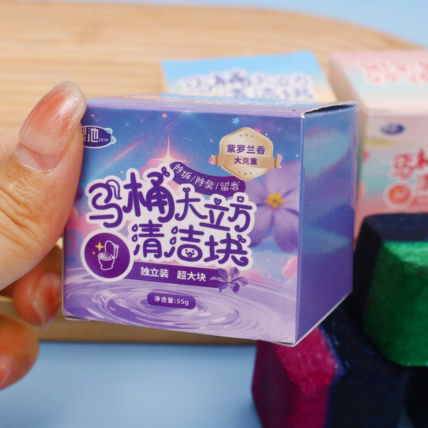 Toilets Cleaning Effervescent Tablet Mini Magic Cube Toilet Cleaner Deodorant Remover Urine Stain Yellow Dirt Cleaning Blocks